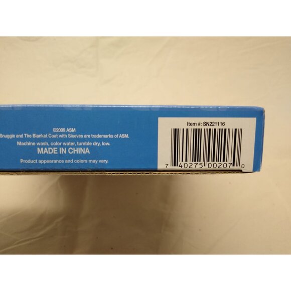 Snuggie For Dogs Blanket Coat W/ Sleeves Extra Small Washable Fleece Pet Blanket - Picture 3 of 6